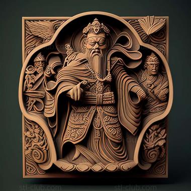 3D модель Китайская Республика см. листинг Тайваня (STL)